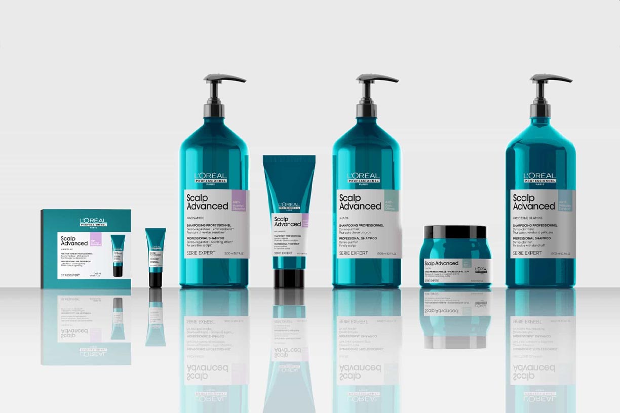 L'Oréal Scalp Advanced Anti-Oiliness range