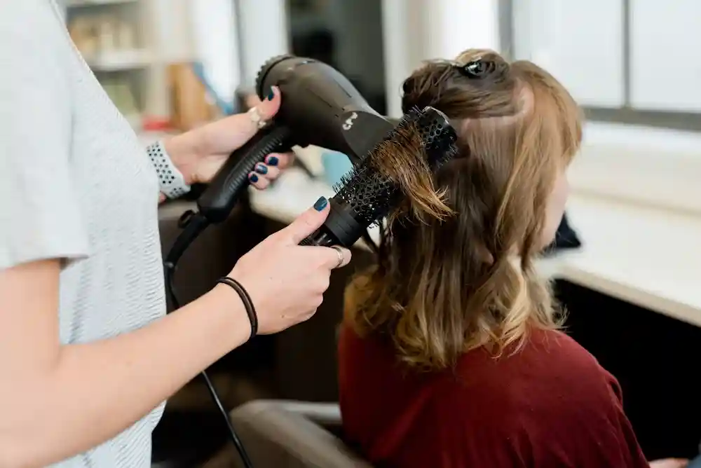 Healthy winter hair