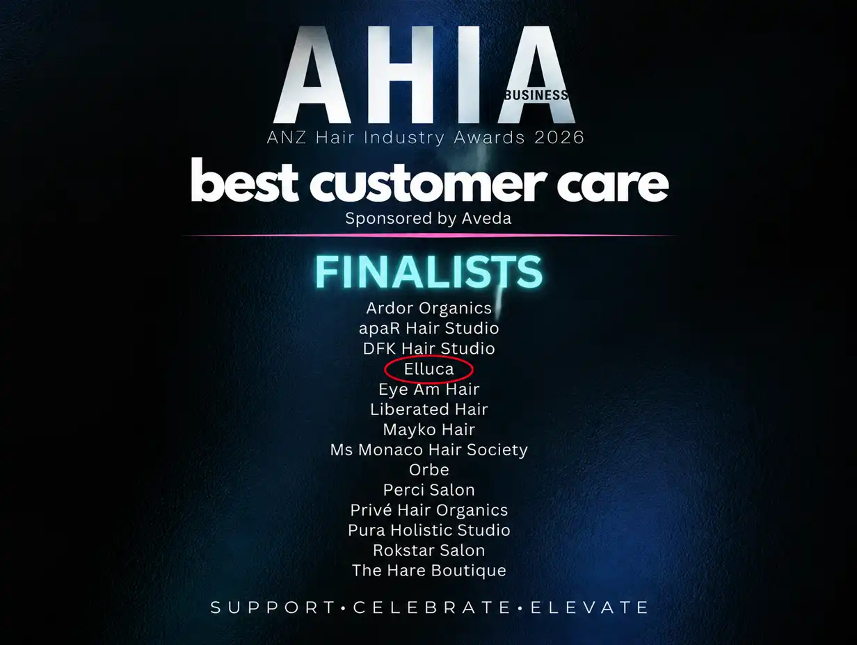 Elluca ANZ AHIA Best Customer Care Finalist